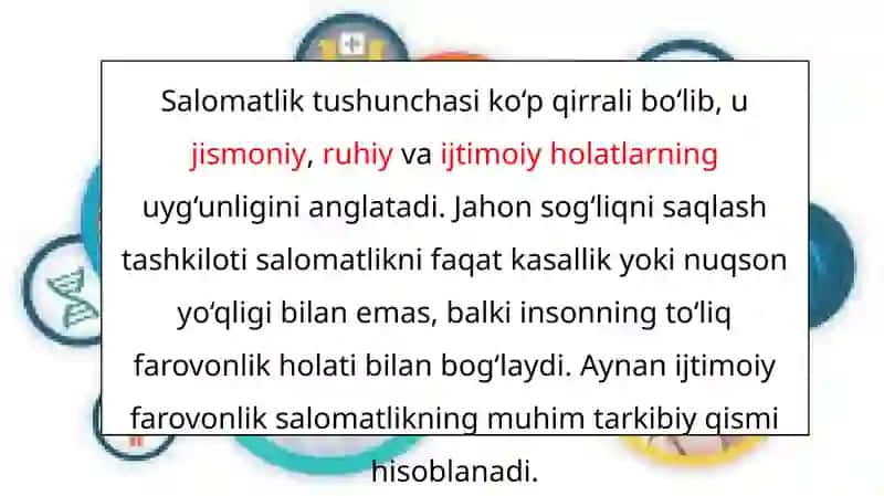 Sog'liqni saqlash tizimi 4