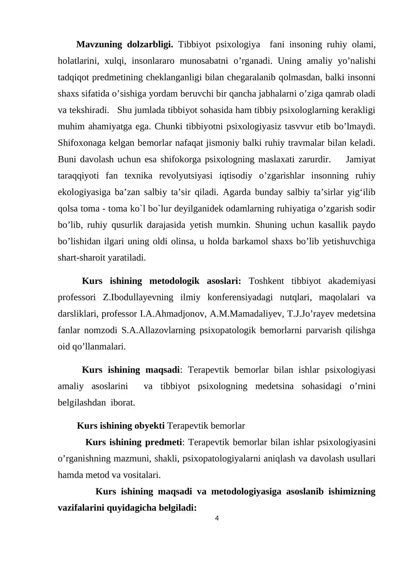 TERAPEVTIK BEMORLAR BILAN ISHLAR PSIXOLOGIYASI 4
