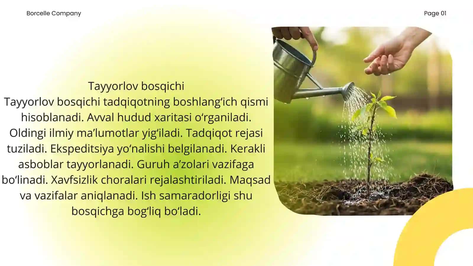 TUPROQLARNI TADQIQ QILISH BOSQICHLARI 4