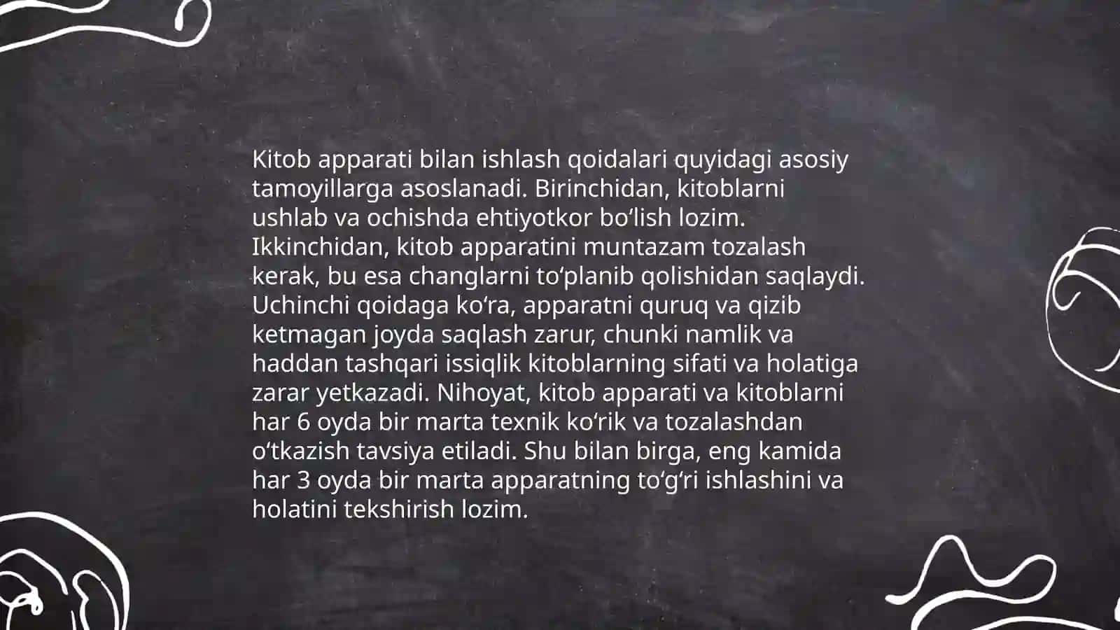 Kitob apparati bilan ishlash 4