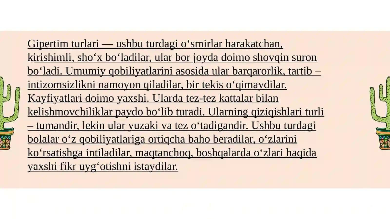Xarakter aksentuatsiyasini o’rganish 4