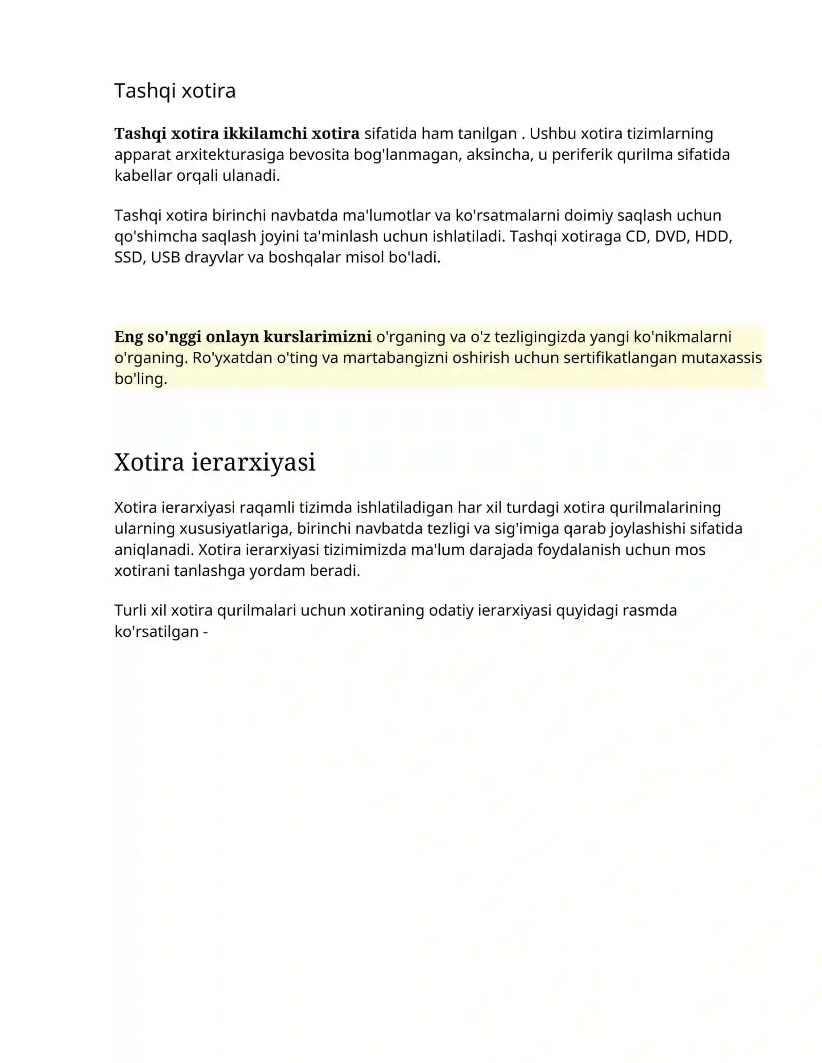 Kompyuterni tashkil qilishda qo‘llaniladigan standartlar 4