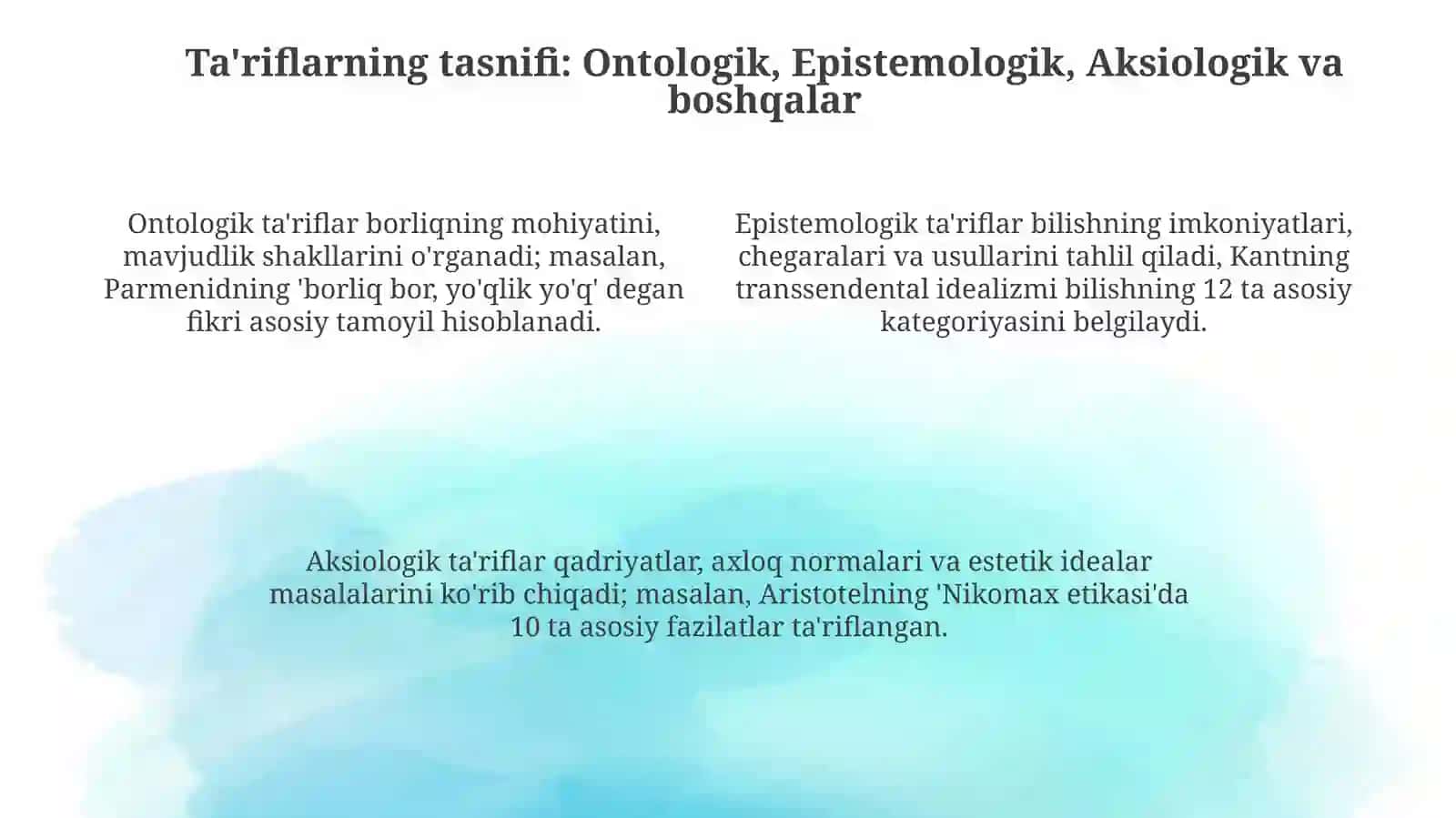 Falsafaning mohiyati 4