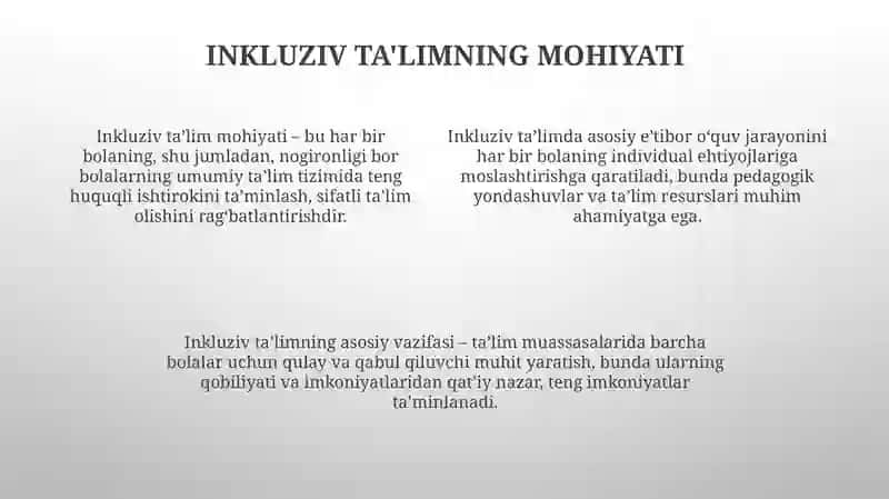 Inklyuzivta'limningmaqsadvavazifalari 4