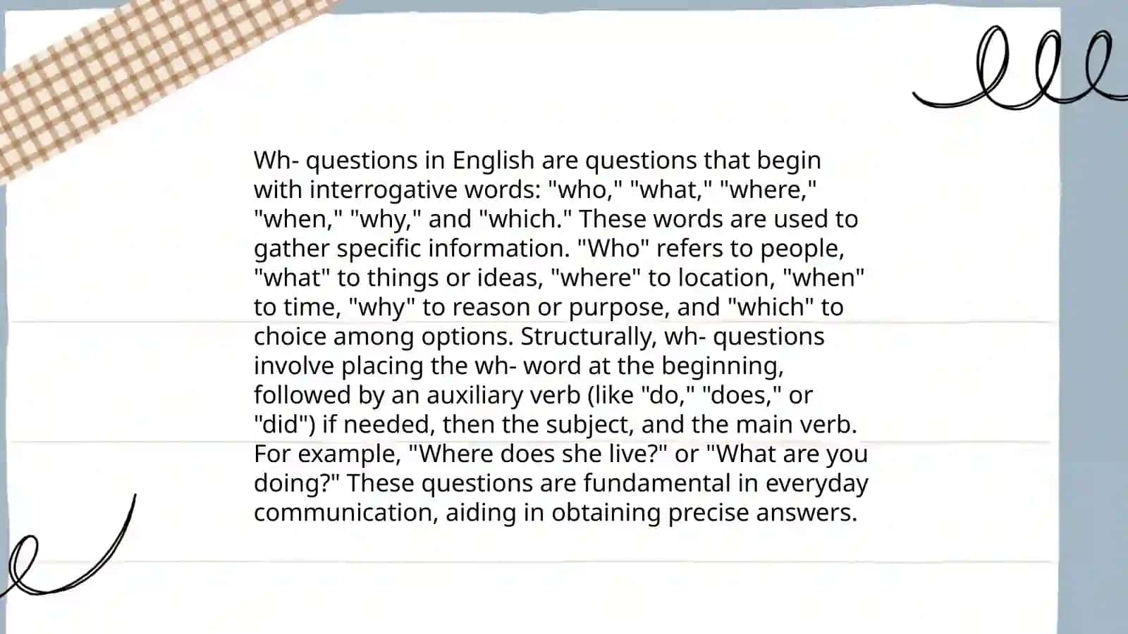 Yes/No Questions in English 4