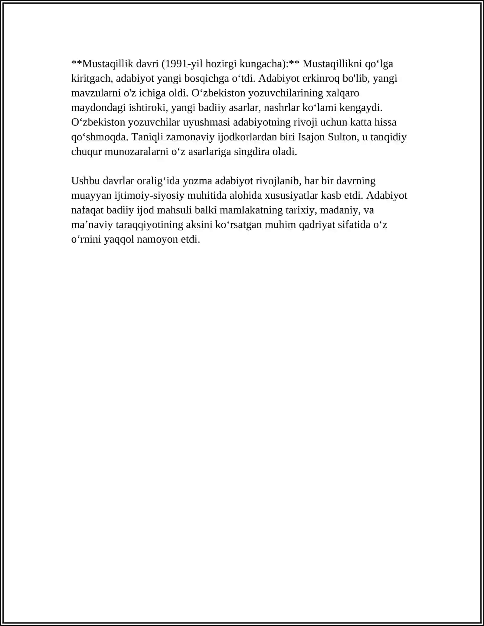 LITERATUR USBEKISTANS UND DEUTSCHLANDS 4