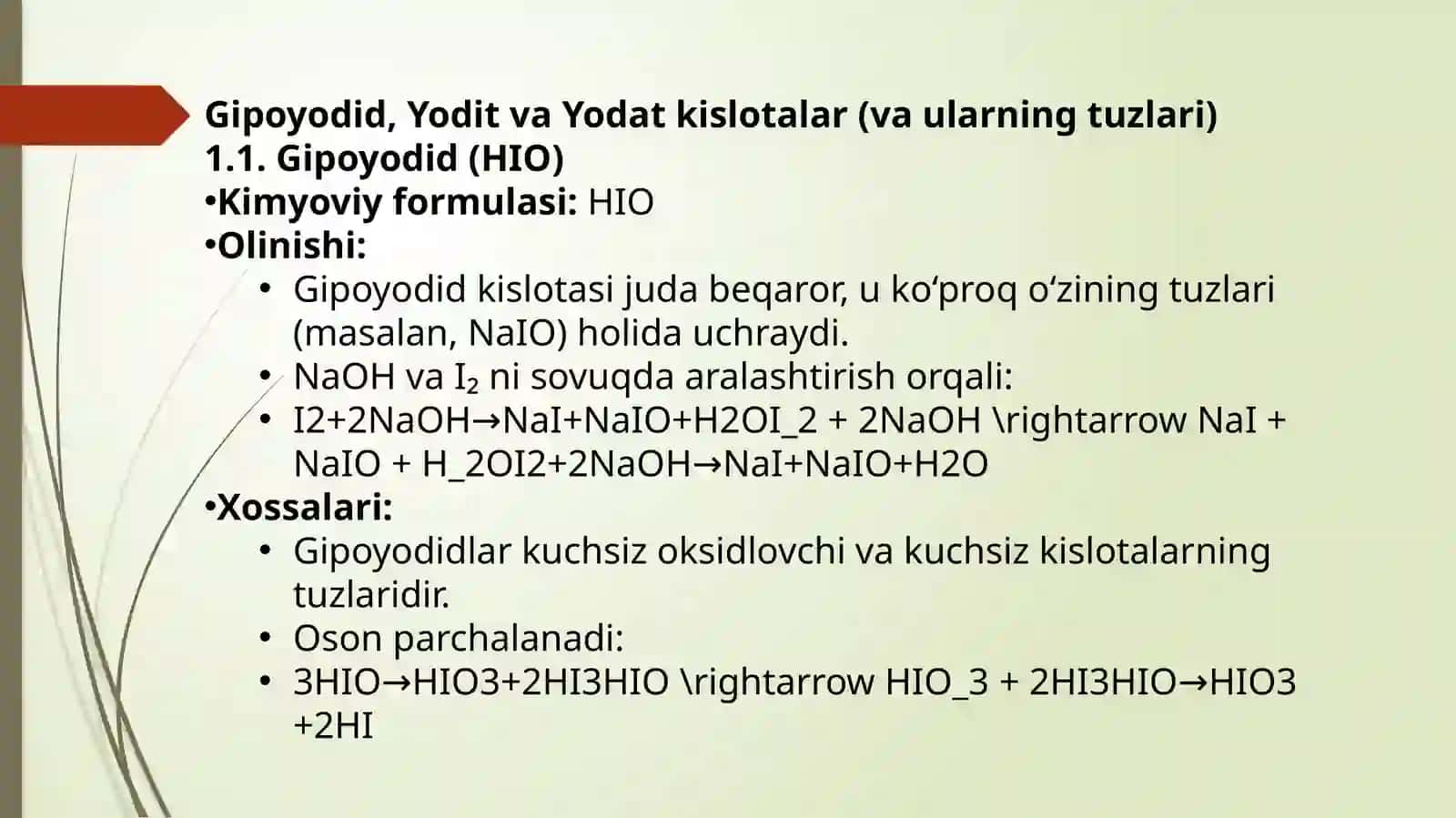 Azamatning Noorganik Kimyo fanidan tayyorlagan MUSTAQIL ISHI 4