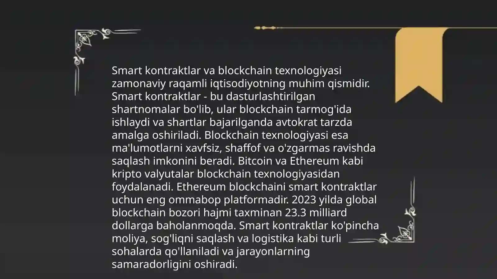 Smart kontraktlar 4