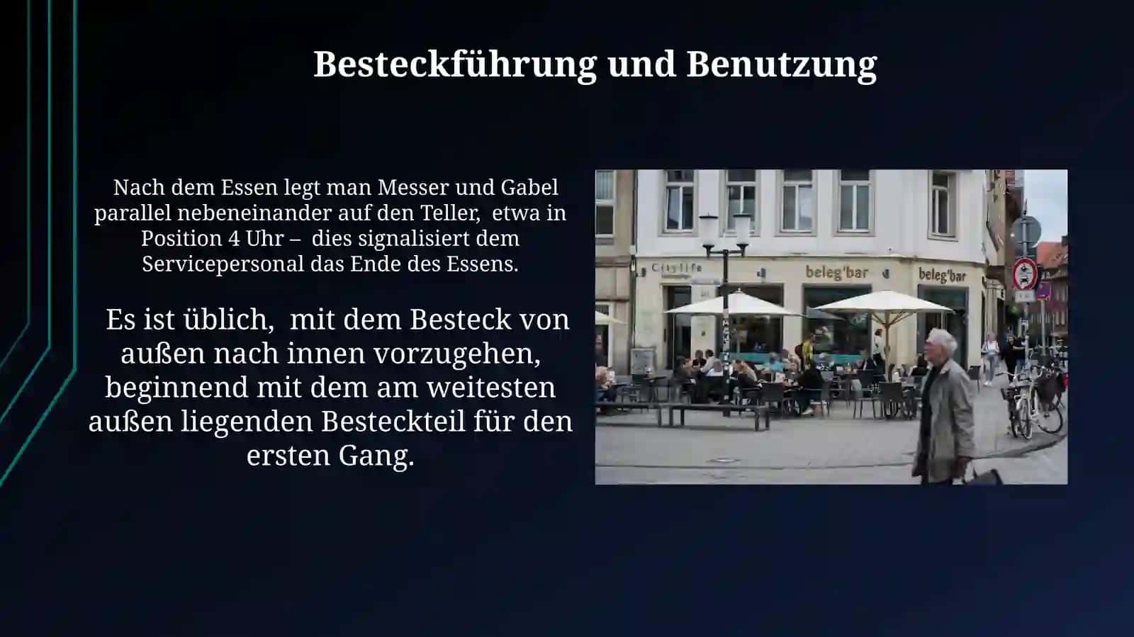 Tischmanieren in Deutschland 4
