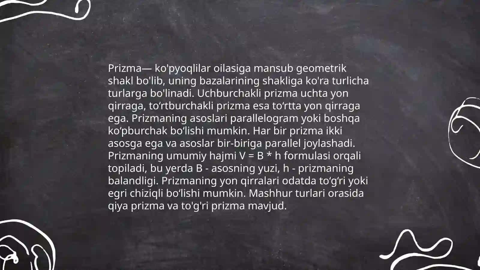 Prizma haqida ma'lumot 4