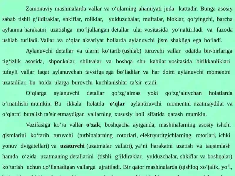 Dumalsh podshipniklari to`g`risida umumiy ma`lumotlar. 4