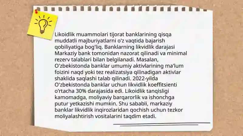 Tijorat bankini tugatish sabablari va turlari 4