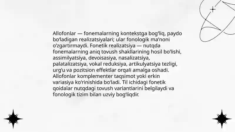 Til birliklari va nutq birliklari 4