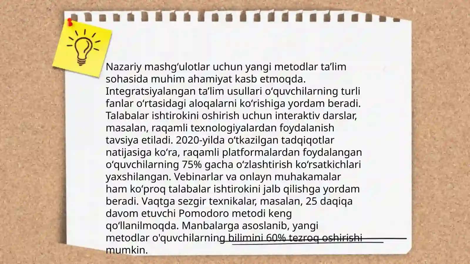Kreativ yondashuv va ta'lim jarayoni 4