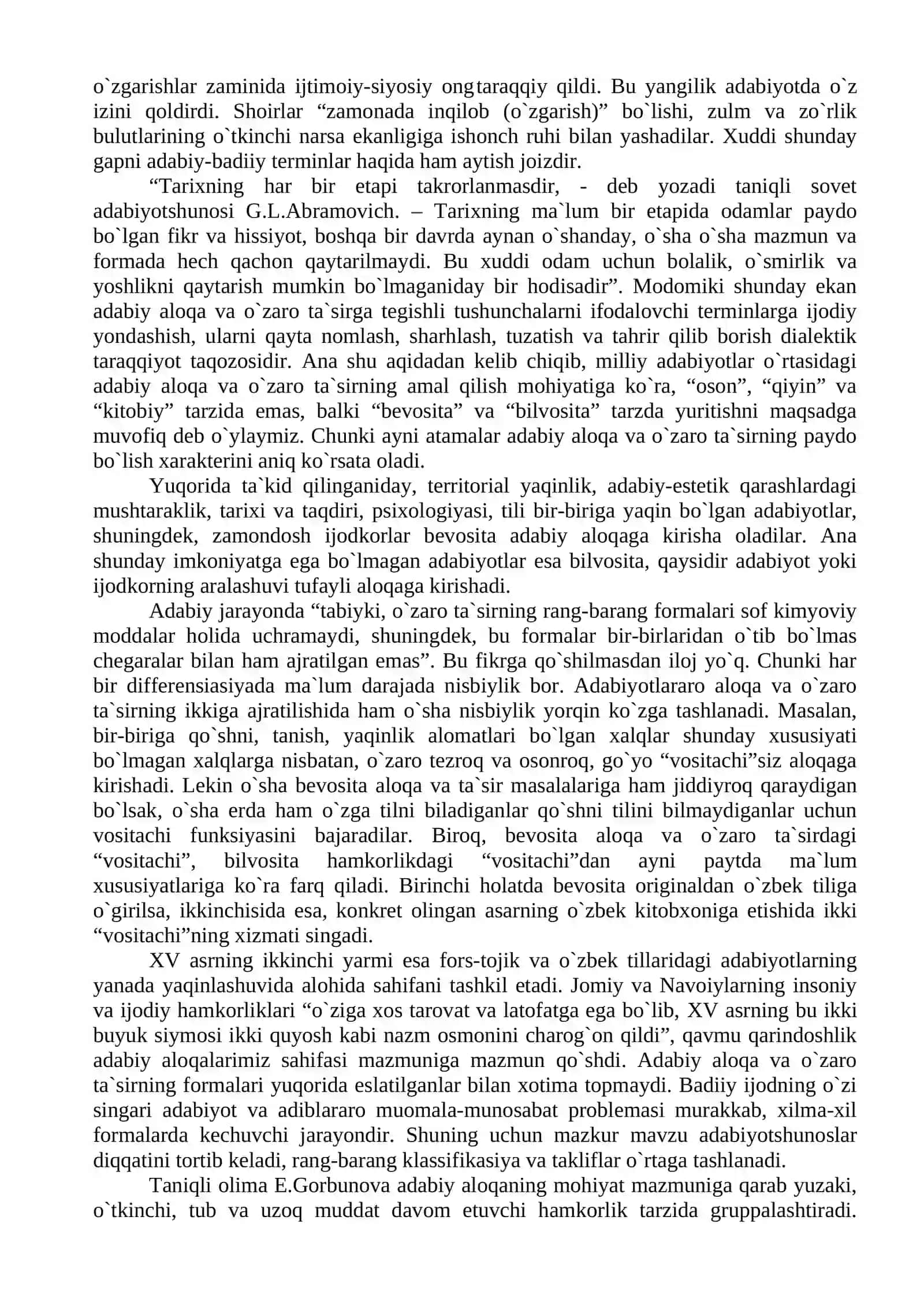 O`zbek va fors -tojik adabiy aloqalari 4