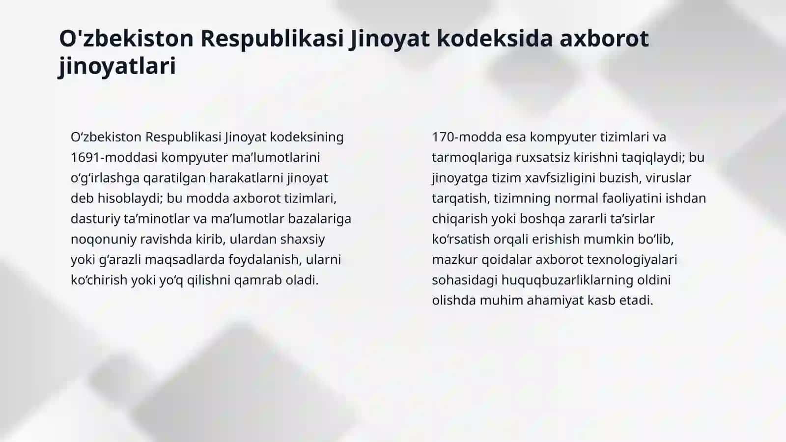 Axborot jinoyatlarini 4