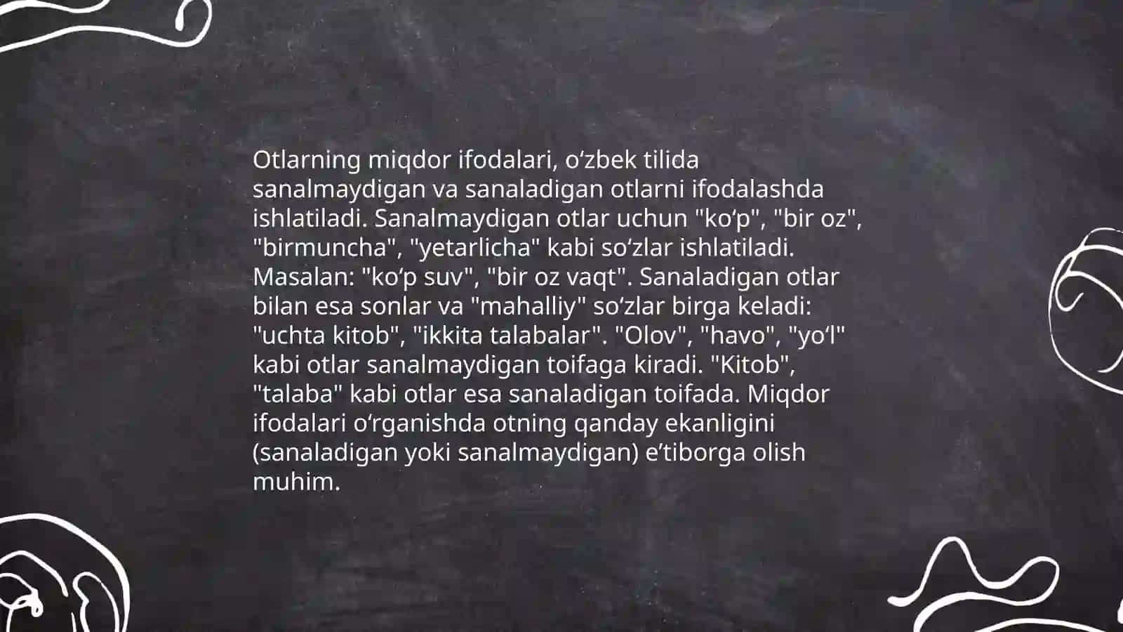Turkum tushunchasi va otlar 4