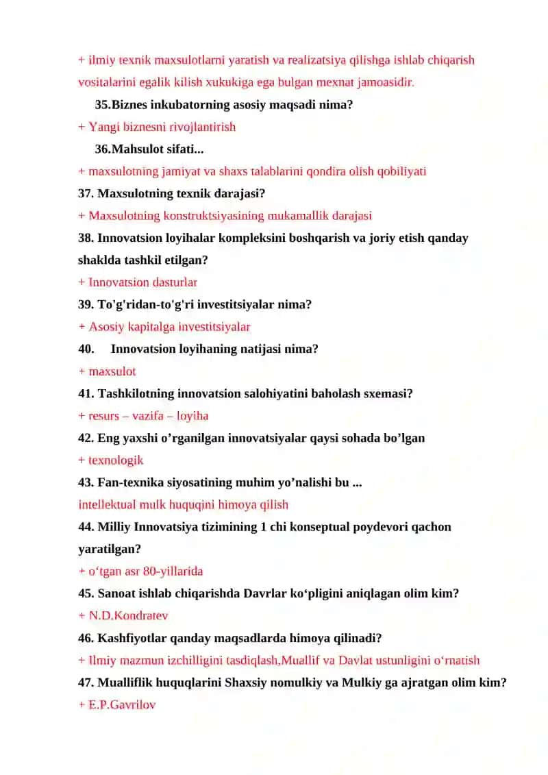Innovatsion Iqtisodiyot 4