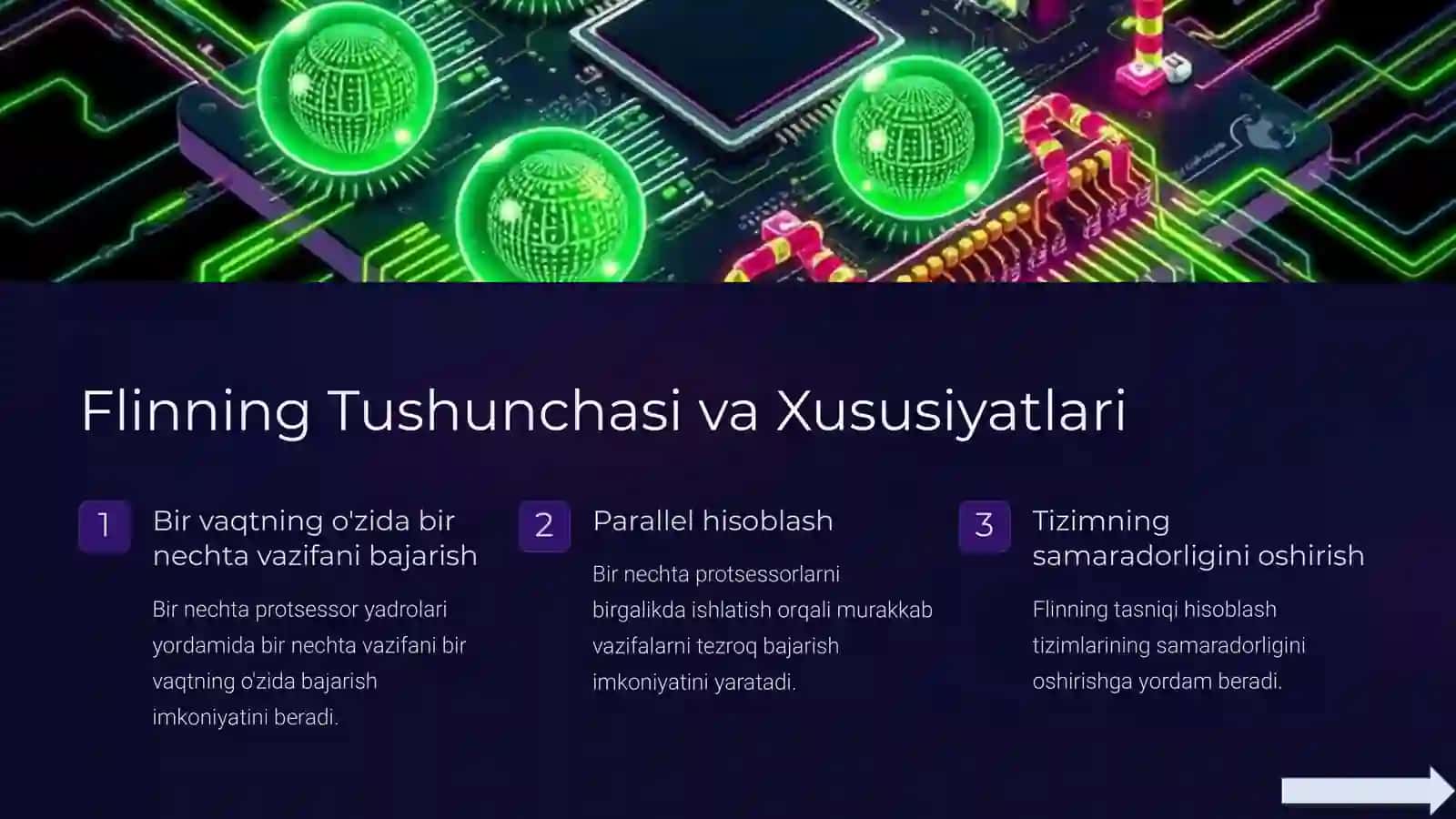 Flinning tasniqi, Amdal qonuni 4