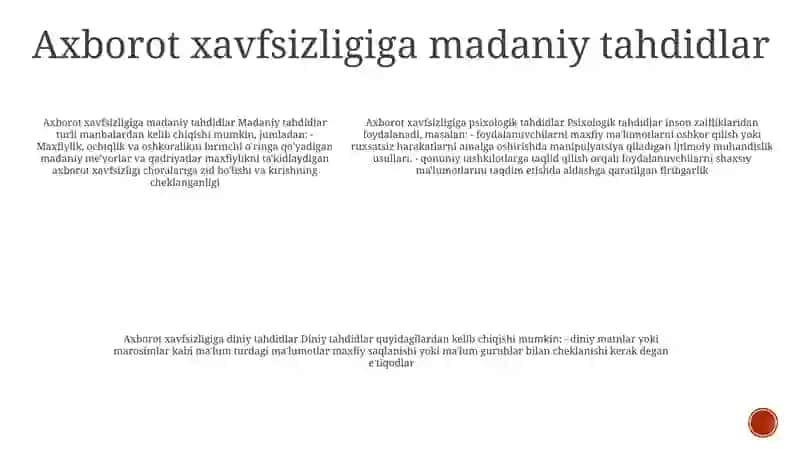 Axborot Xavfsizligi 4