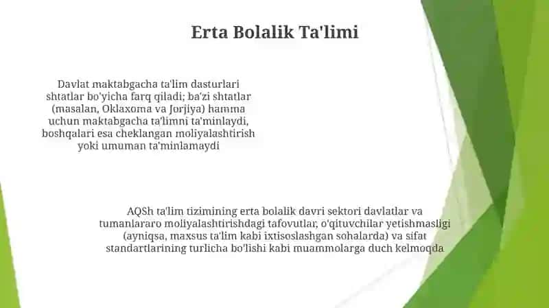 Amerika taʼlim tizimi 4