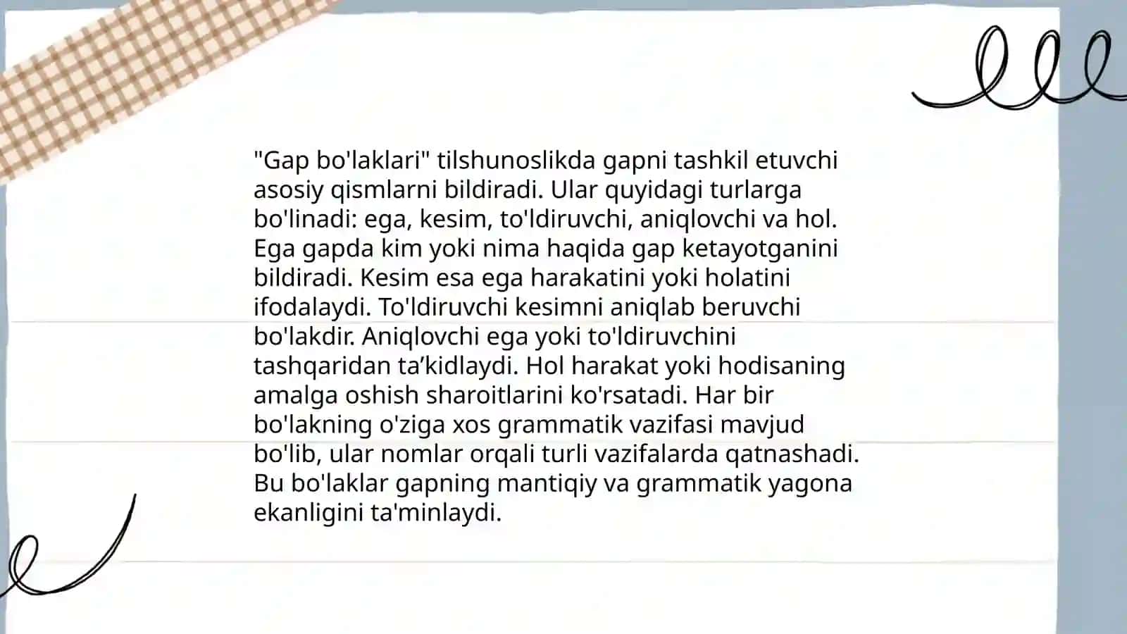 SINTAKSIS BO'LIMI O'QITISH METODIKASI 4