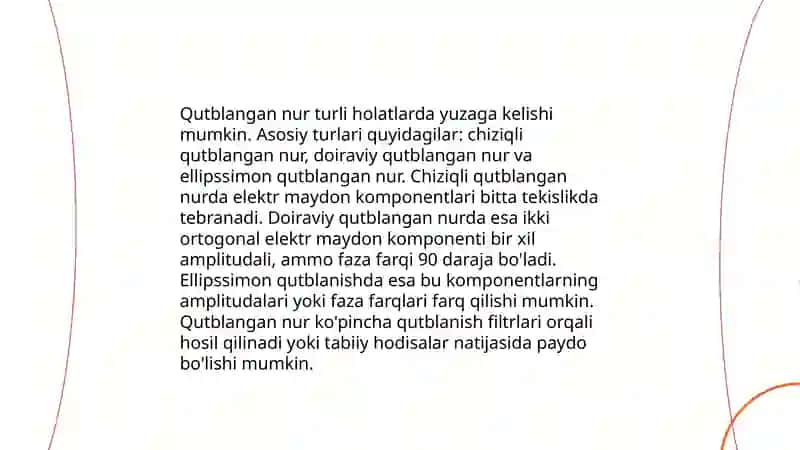 Yorug'likning qutblanishi 4