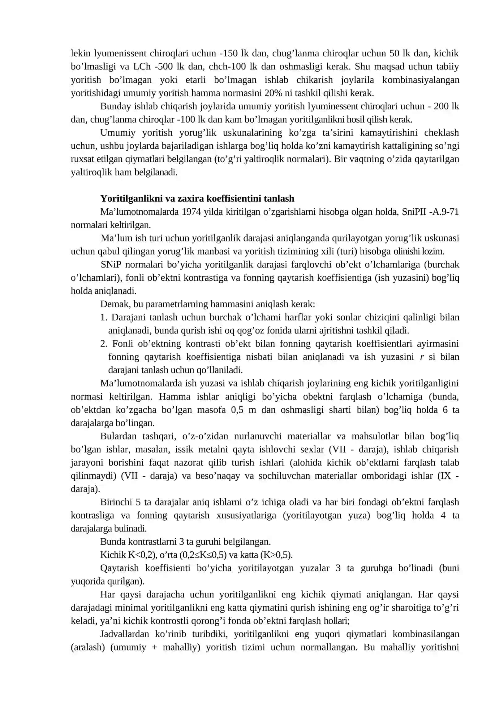 ELEKTR YORITISHDA O‘LCHASH USULLARI VA ASBOBLARI 4