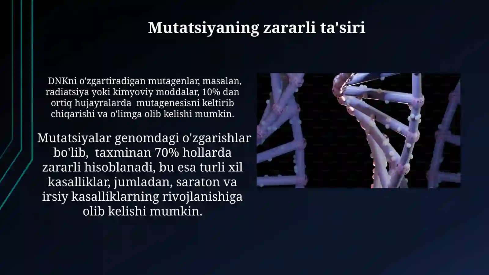 Mutatsiya zararlimi? 4