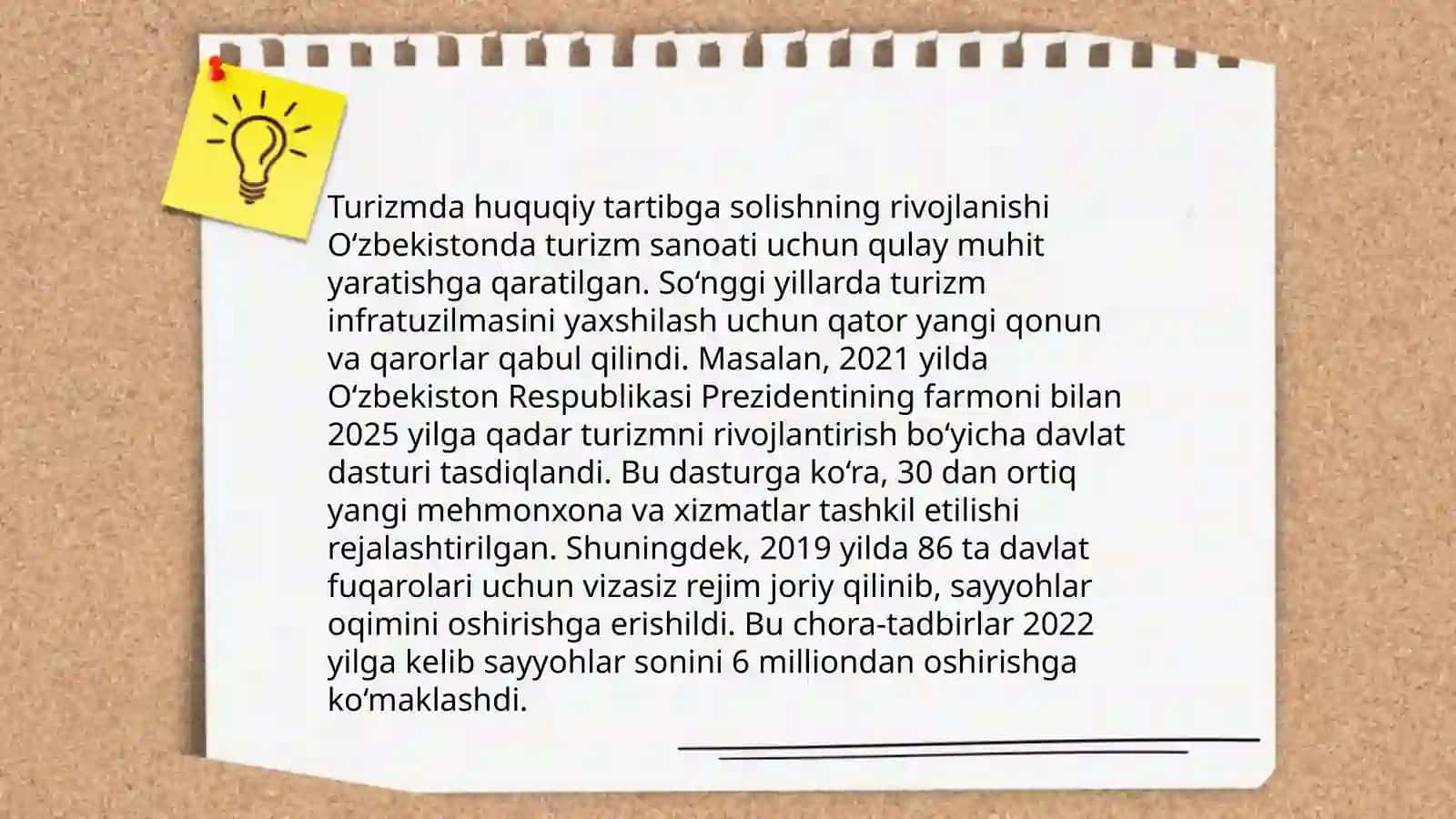 Turizm tõg'risidagi qonun tahlili 4