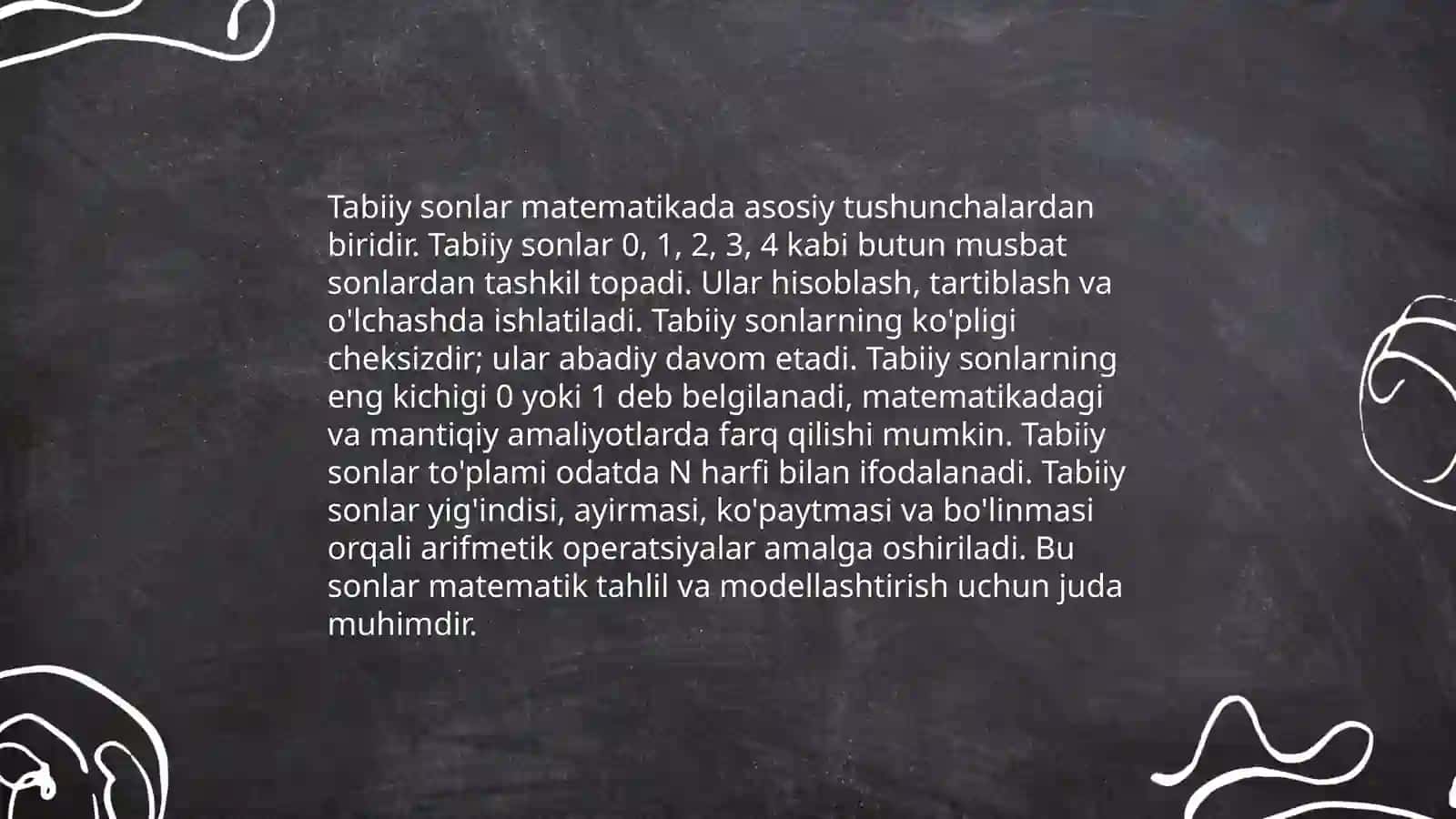 Natural son va nol tushunchasi 4