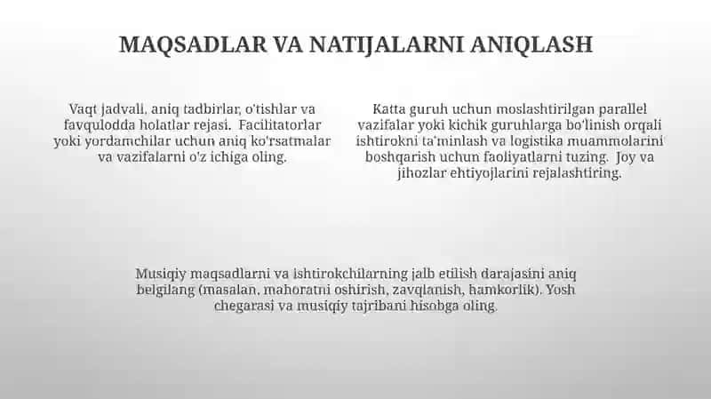 Katta guruhda musiqa faoliyatlari ishlanmasi tuzish 4