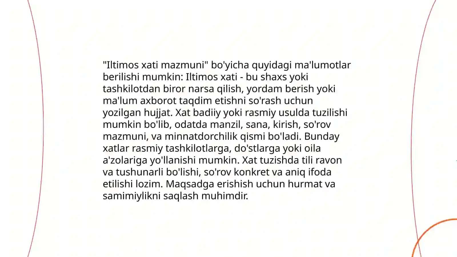 Xizmat yozishmalari 4