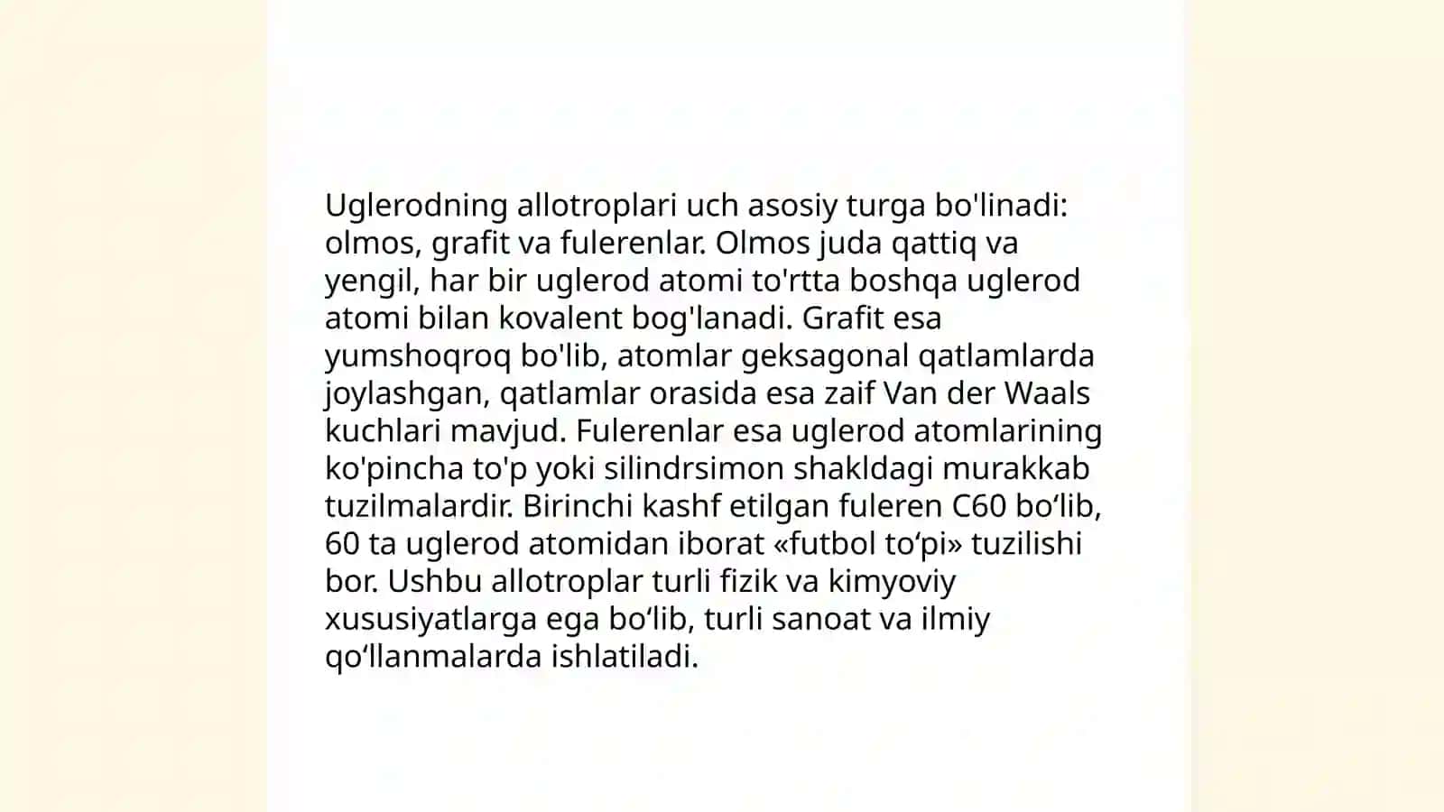 Tetraedrik tuzilish 4