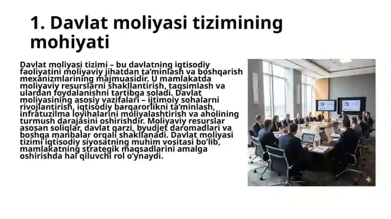 Davlat moliyasi tizimi 4
