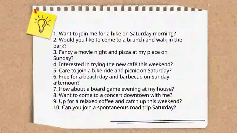 My perfect weekend. Social expressions 4