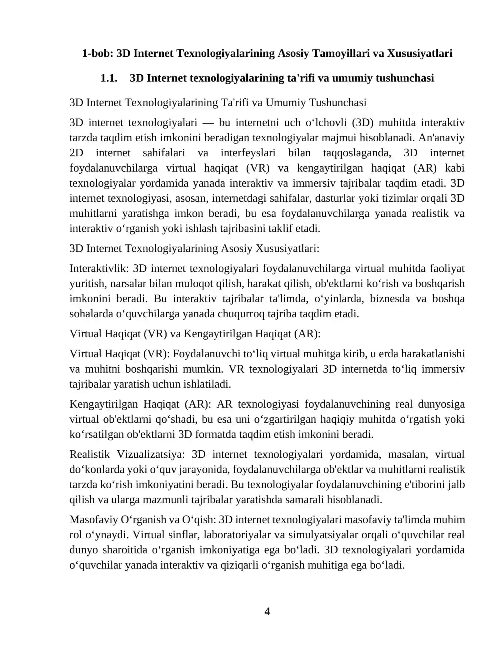 3D INTERNET TEXNOLOGIYASI 4