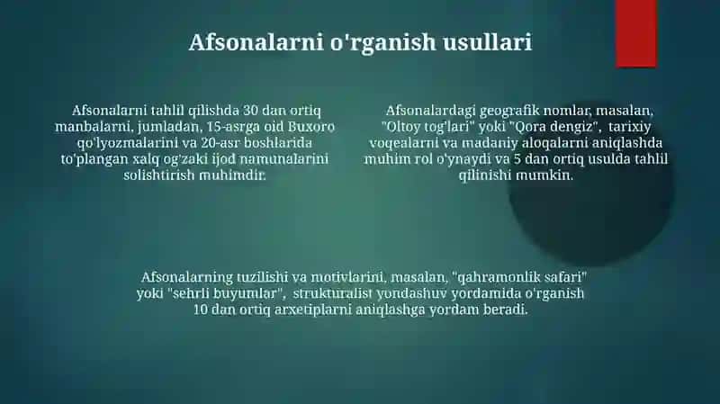 Qadimgi afsonalar haqida 4