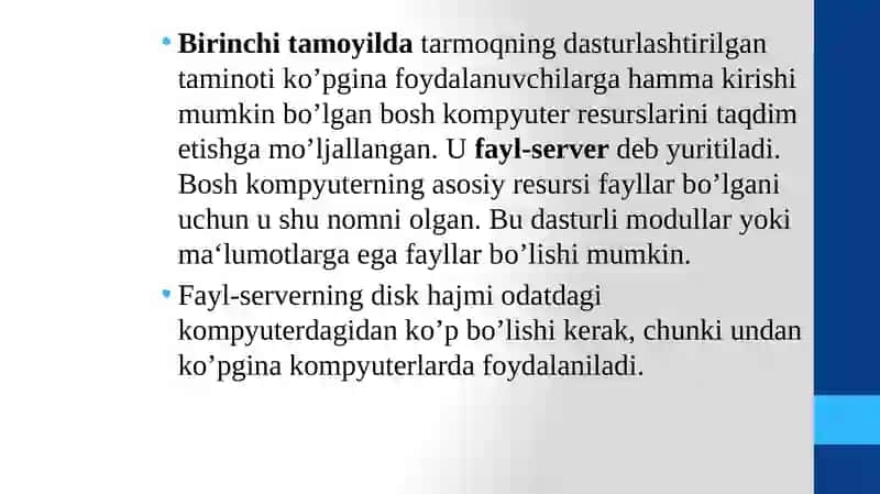 Lokal tarmoqga kirish 4