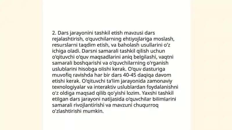Òqitish tizimi yaxlit tizim sifatida 4