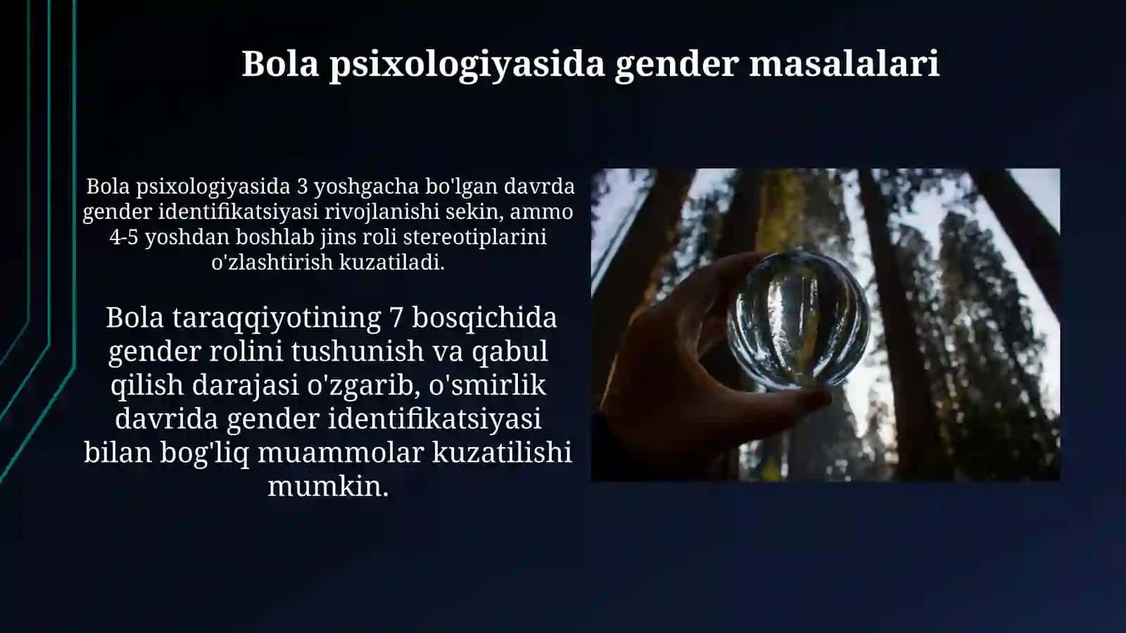 Bola psixologik tabiatiga oid qarashlarning özgarishi 4