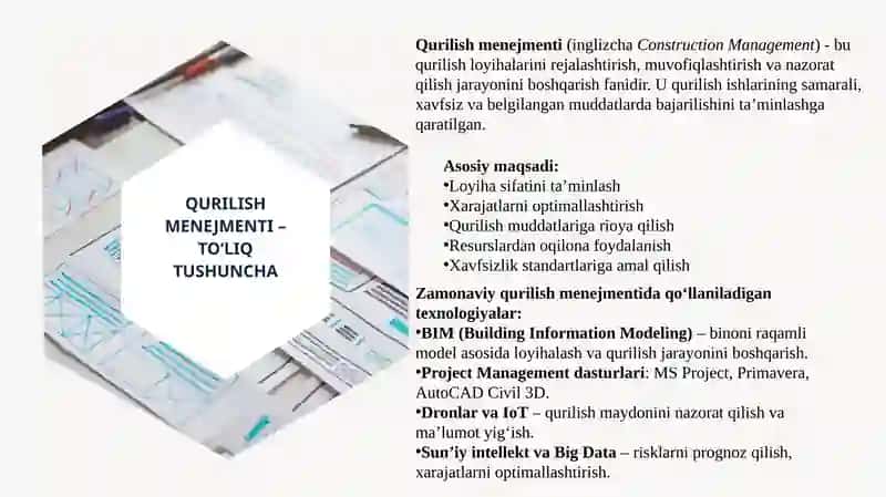 Hindistonda Qurilish Menejmenti 4
