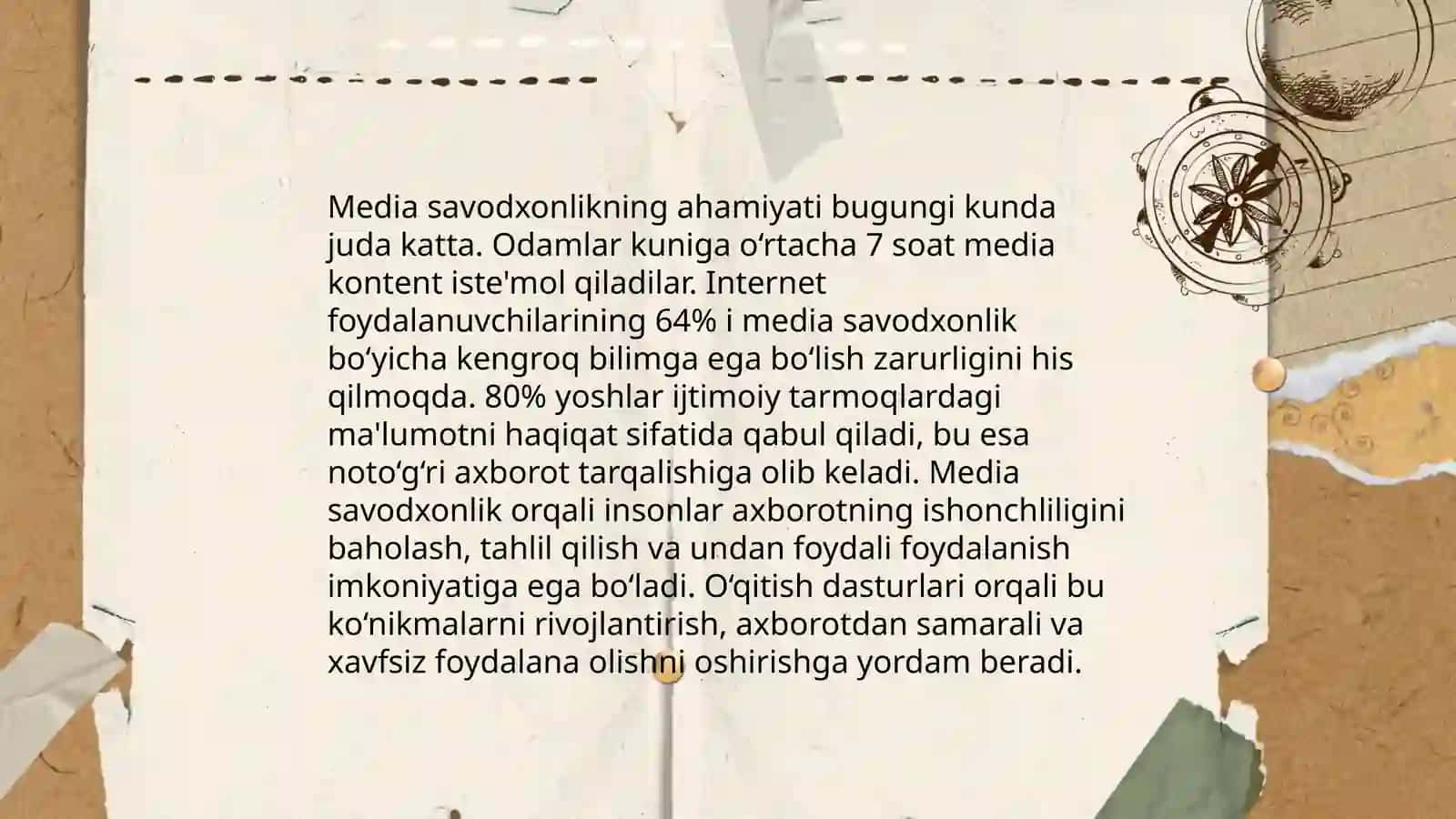 Media savodxonligini rivojlantirish yoʻllari 4