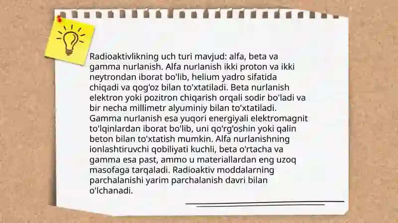 Yadro nurlanishlarini qayd qilish metodlari 4
