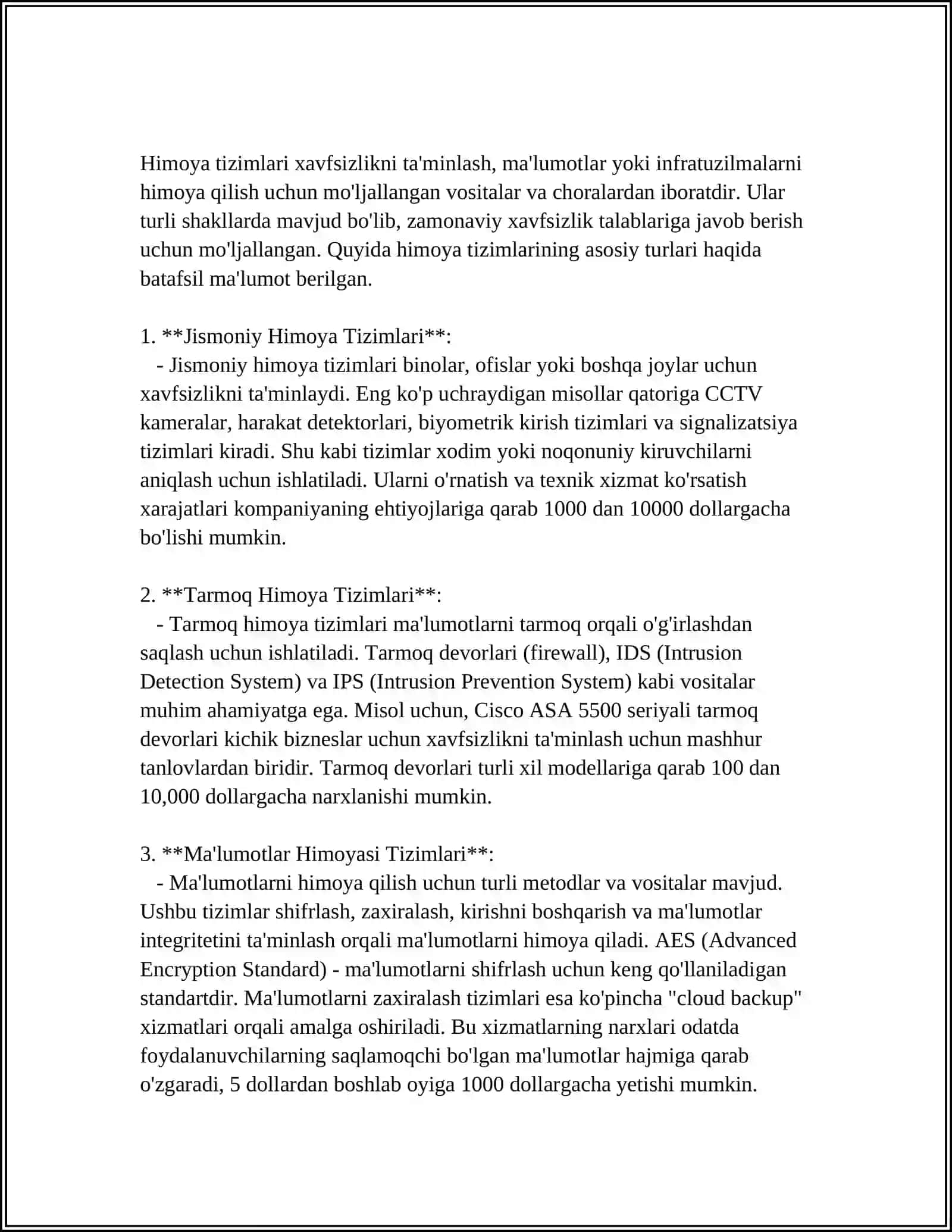 MAKSIMAL TOKLI HIMOYALARNING ISHLASH ASOSLARI 4