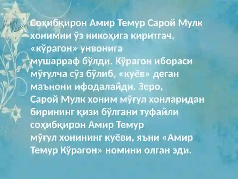 Temuriy ayollarining madaniyatdagi o’rni 4