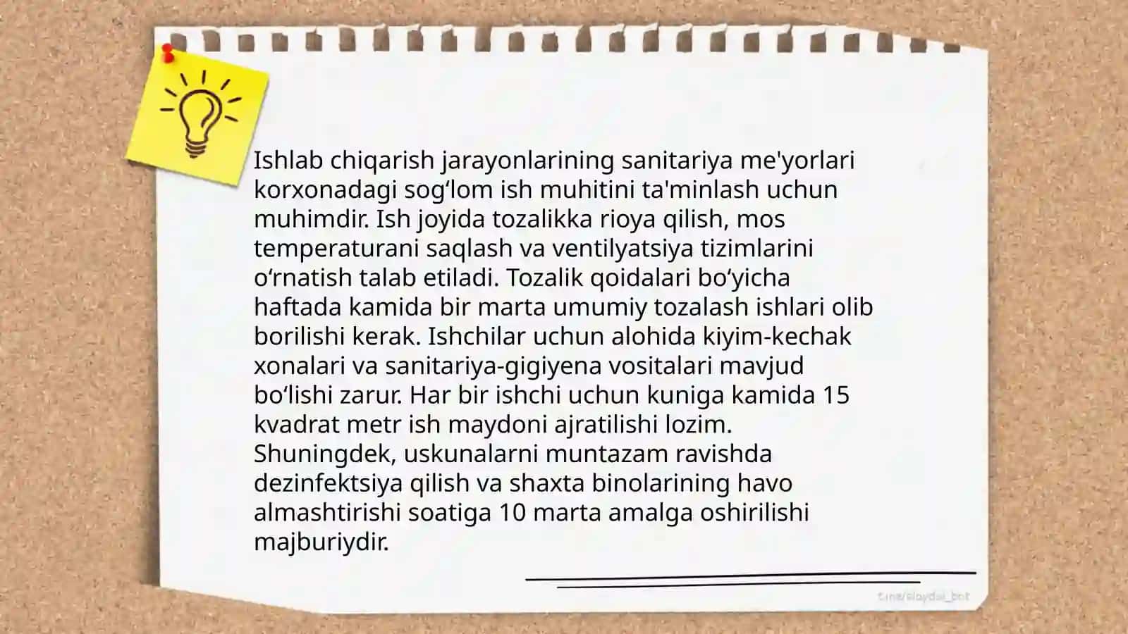 Sanitar-giyiyenik talablar 4