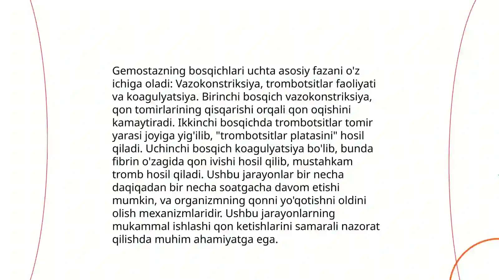 Gemostaz. Fibrinoliz 4