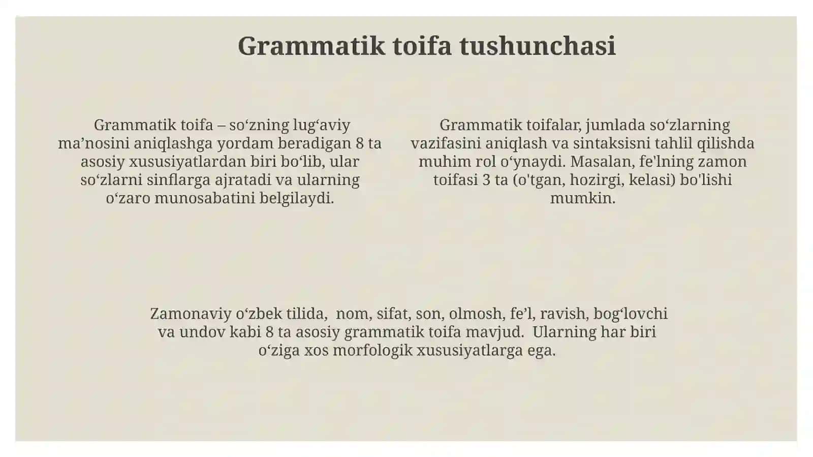 Olmoshlarning grammatik toifalari 4