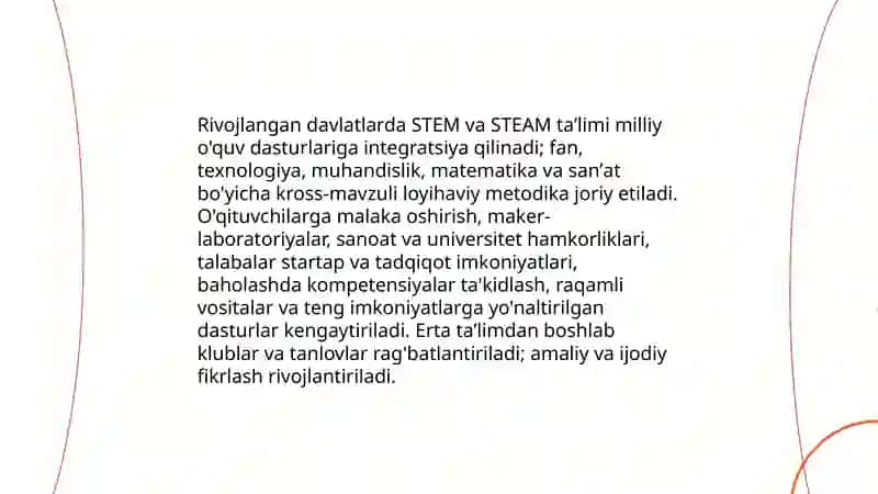 Erta bolalik ta'limidagi ilg'or metodlar 4